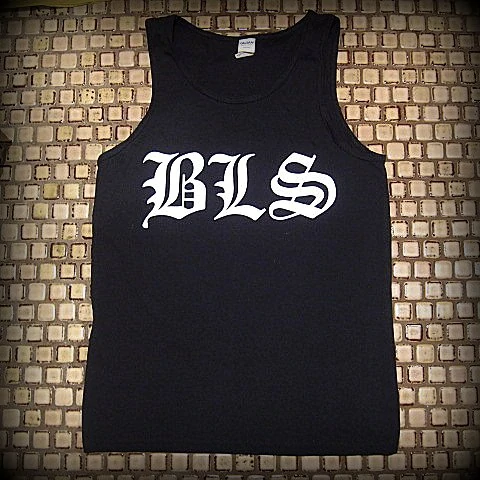 BLACK LABEL SOCIETY Old English BLS Logo / Sonic Brew Tank Top- Two Sided Print